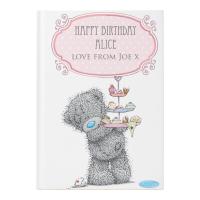 Personalised Me To You Bear Cupcake Hard Back A5 Notebook Extra Image 1 Preview